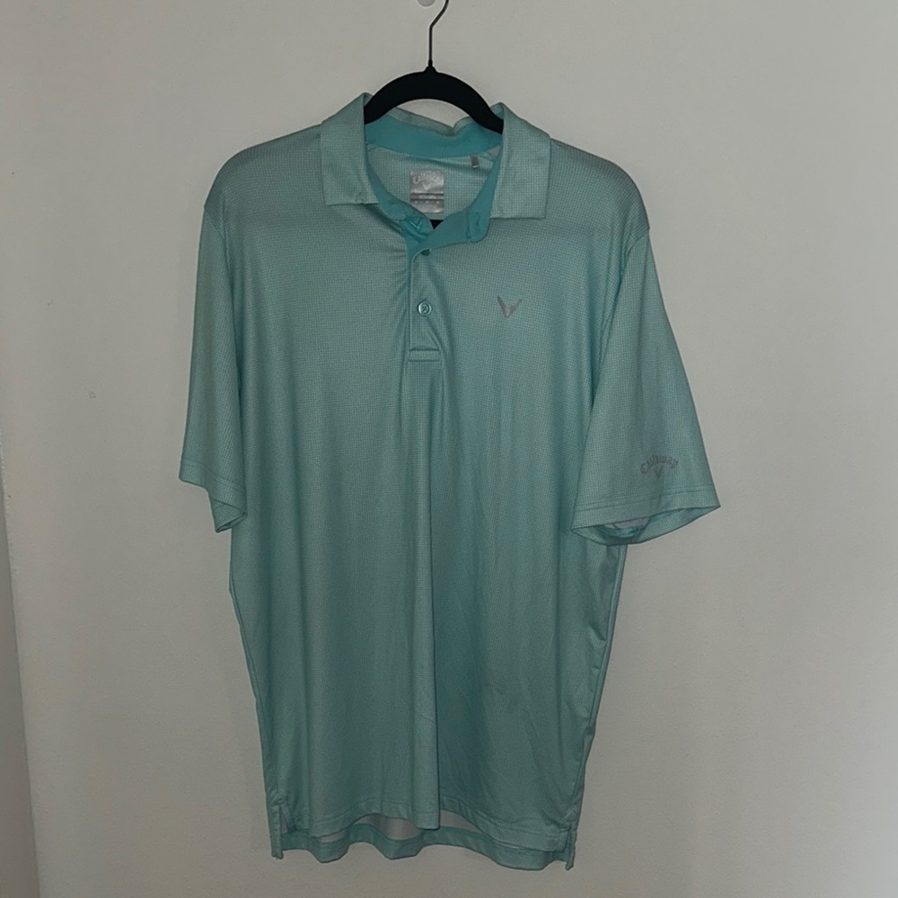 Callaway Blue Performance Polo Shirt